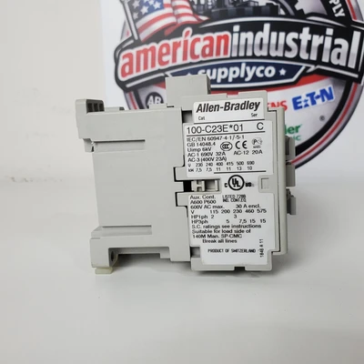 Used Allen-Bradley 100-C23E*01 PLC Contactors California US | American Industrial Supply Co. #1377151