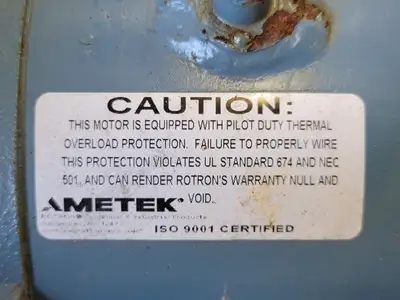 USED AMETEK EN757F72XL
