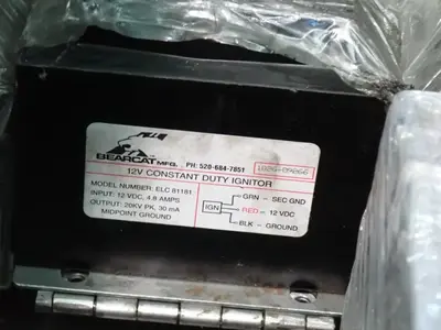 Duty Ignitors, Covers, Enclosure