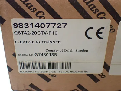 New | in-Stock ATLAS COPCO QST4220CTVP10 Tooling & Accessories (Other) Ohio US | HGR 24 #1006027