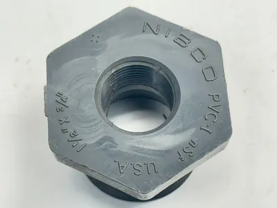 451834, CA15600 | Nibco 451834 1-1/2 x 3/4" Reducer Bushing MPT x FPT CA15600 LOT OF 4 - Used