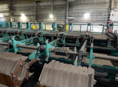 SMS SIMAC Two Roll Straightener, fully hydraulic with all the handlings, in condition of a new, just few run hours, POA