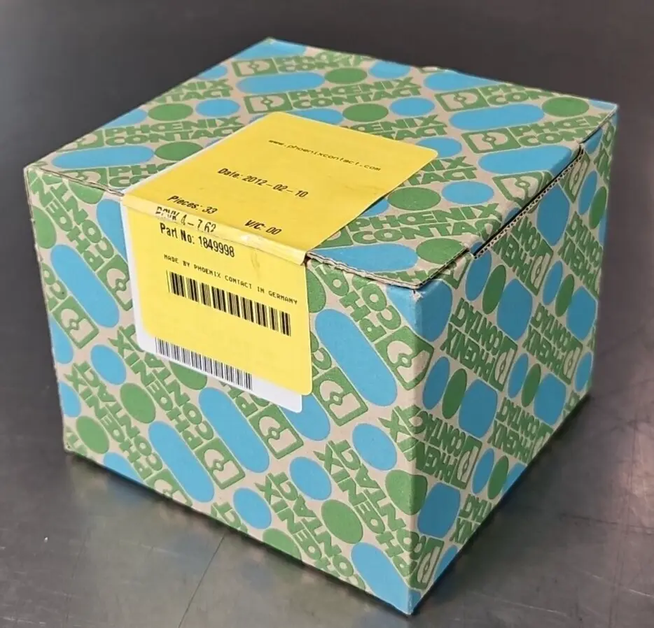 Phoenix Contact PCVK 4-7,62 Terminal Block (Box of 33) loc4C4