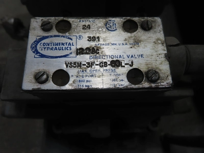 20 hp Hydraulic Power pack with resevoir
