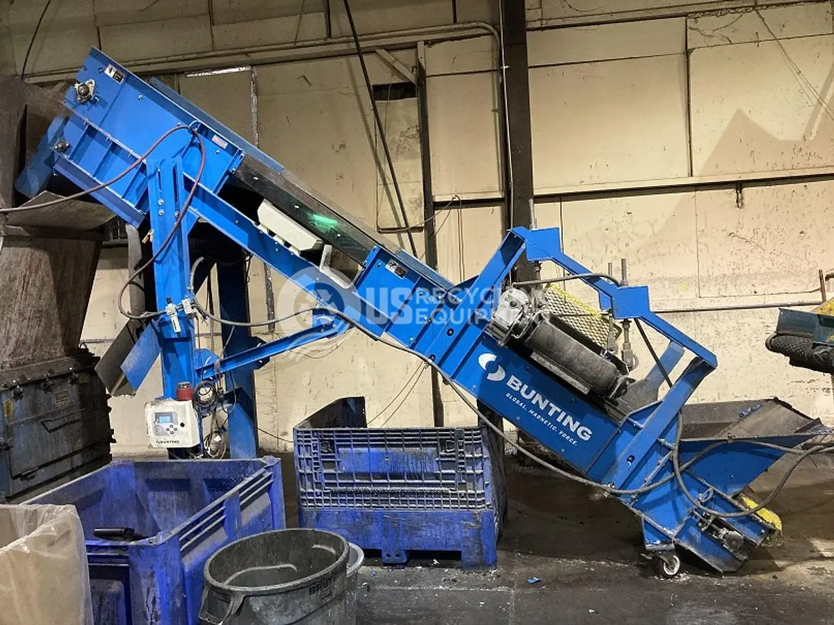 USED BUNTING CROSSBELT METAL DETECTOR