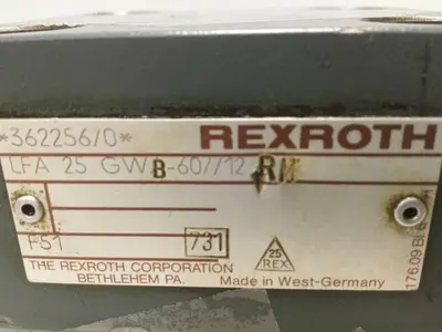 USED REXROTH LFA25GWB6012RM