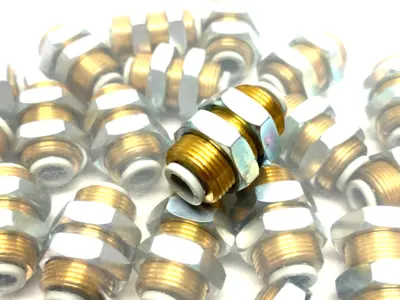 USED SMC PUSH-TO-CONNECT STRAIGHT BULKHEAD UNION FITTING 6MM