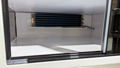 171-0314 72" Self Contained Full Service Seafood Meat Case Cooler