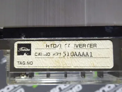 Toshiba RTD/I Converter Used