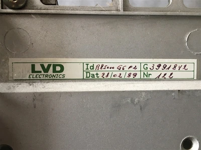 USED LVD G3991842 ( L303 ), CONSISTING OF 4 PARTS:-