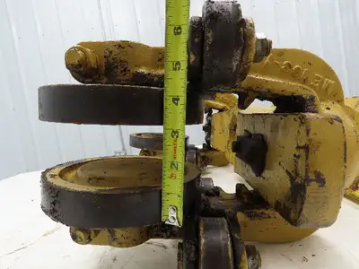 American Monorail Bridge Crane Hoist Trolley Manual End Truck 6-1/2" Wheels