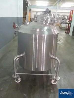 USED Cherry-Burrell 130 Gal Cherry Burrell Reactor, 316L S/S, 50/100#
