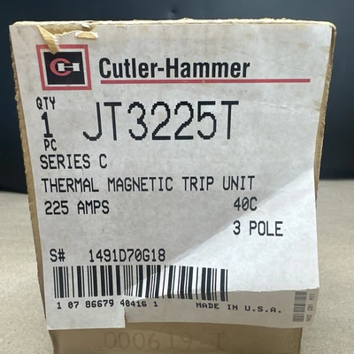 NEW Cutler-Hammer JT3225T