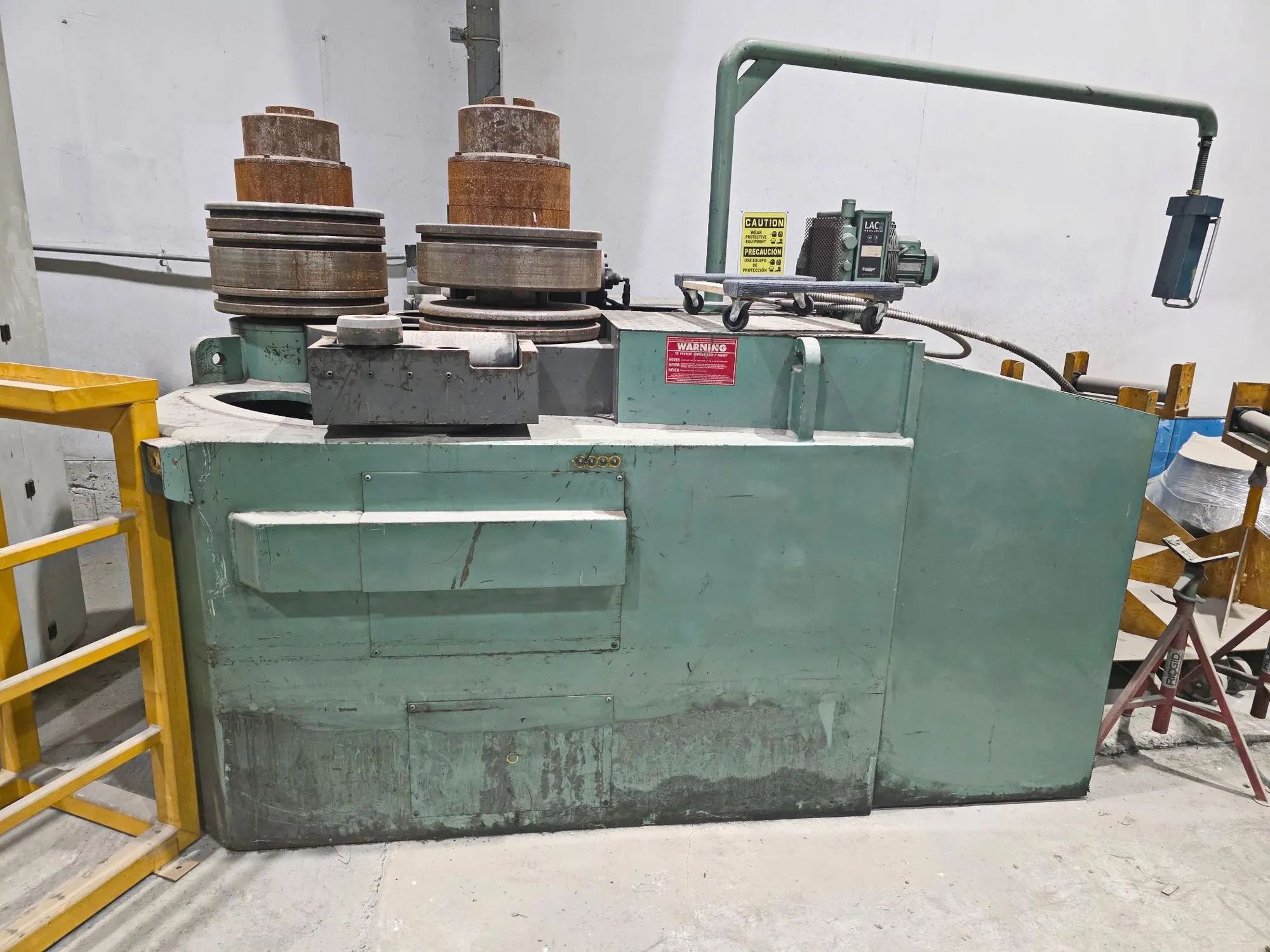 Used 2009 ROUNDO R7S Angle Bending Rolls Ontario CA | CNCsurplus #1411759