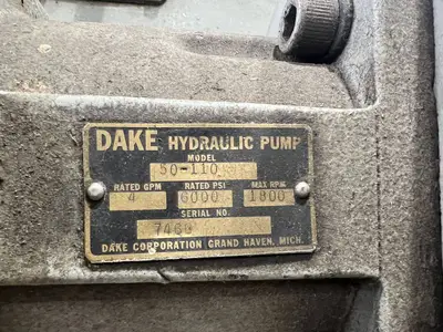 USED USED DAKE PRESSES DAKE 27-818 PRESS