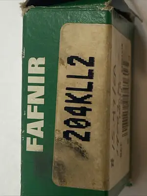 USED FAFNIR DEEP GROOVE BALL BEARING 20X47X14MM DOUBLE CONTACT SEAL