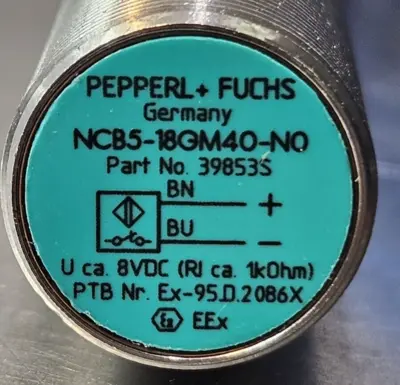 Pepperl+Fuchs NCB5-18GM40-N0 Proximity Switch Loc5D29