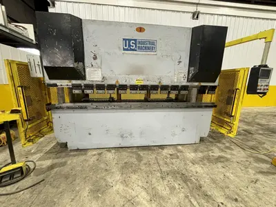 88 TON X 10' US INDUSTRIAL MODEL #US8810 HYDRAULIC PRESS BRAKE WITH BACK GAUGE: STOCK #21998