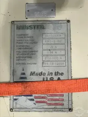 USED 1997 MINSTER Coil Feed Lines