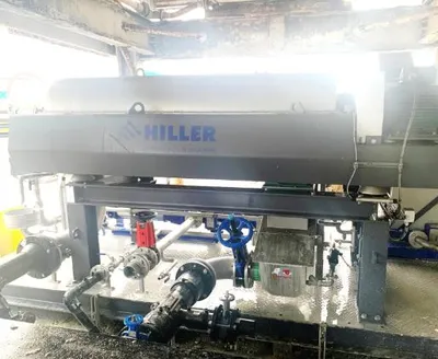 Hiller S/S Decanter Centrifuge model DP45N-422 60 kw