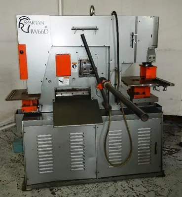 ARMSTRONG BLUM/ SPARTAN MODEL IW66D HYDRAULIC IRONWORKER
