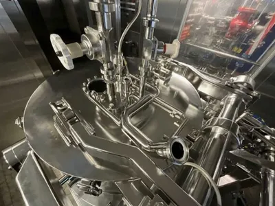 Ellerwerk 734 C cGMP perforate basket centrifuge, 316SS.