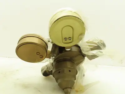 Victor Equipment VTS702M2 Hydrogen Regulator w/2-Gauges 0-400PSI & 0-4000PSI
