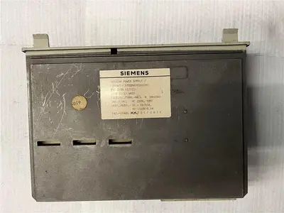 USED SIEMENS MODULAR POWER SUPPLY DIN-41752 E220 G5/15WRGD