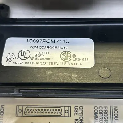 Used GE FANUC IC697PCM711U Industrial Controls Ohio US | Surplus Asset Holdings #1238802