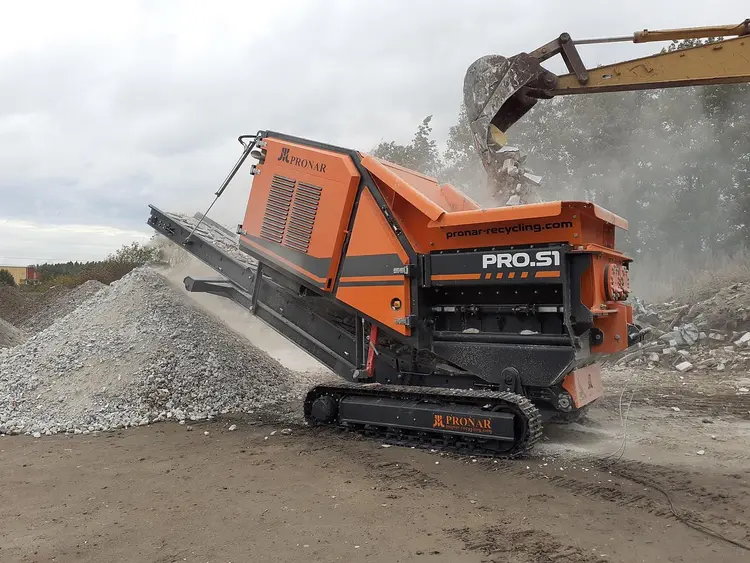 New | in-Stock 2026 PRONAR PRO.S1 DUAL-SHAFT SLOW SPEED SHREDDER Dual Rotor or Single Rotor Shredders Ohio US | Black River Trading #1059763