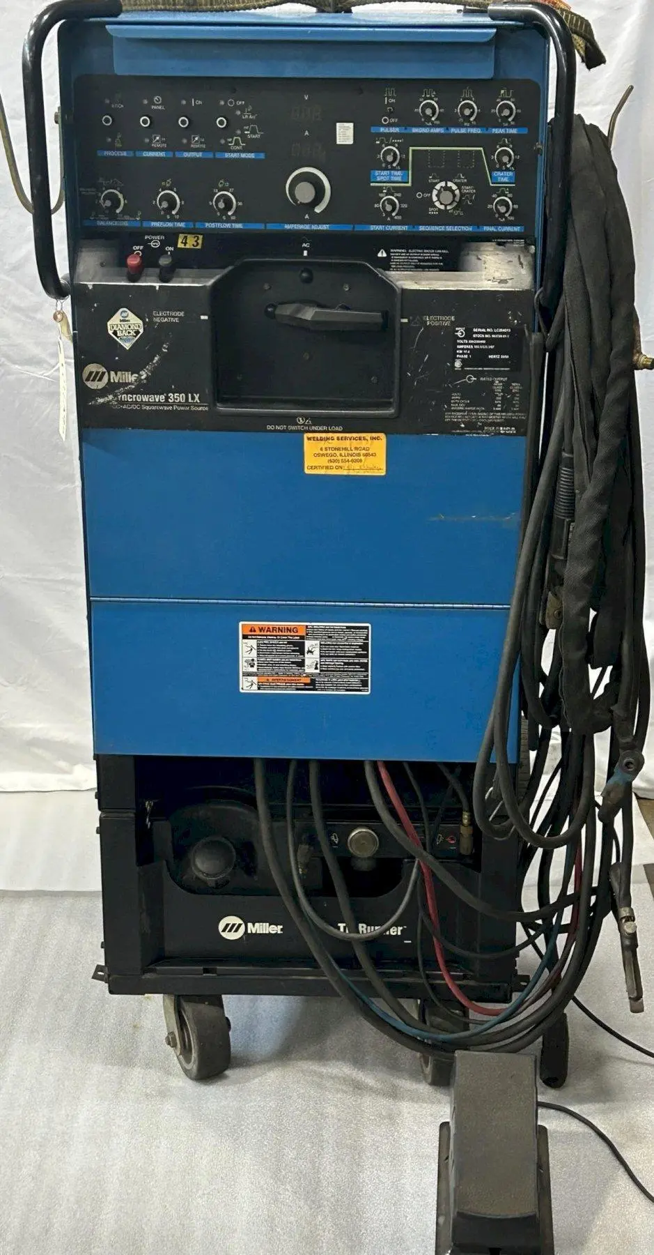 USED 2002 Miller SYNCROWAVE 350 LX