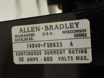 USED ALLEN BRADLEY 1494V-DS30 SER A