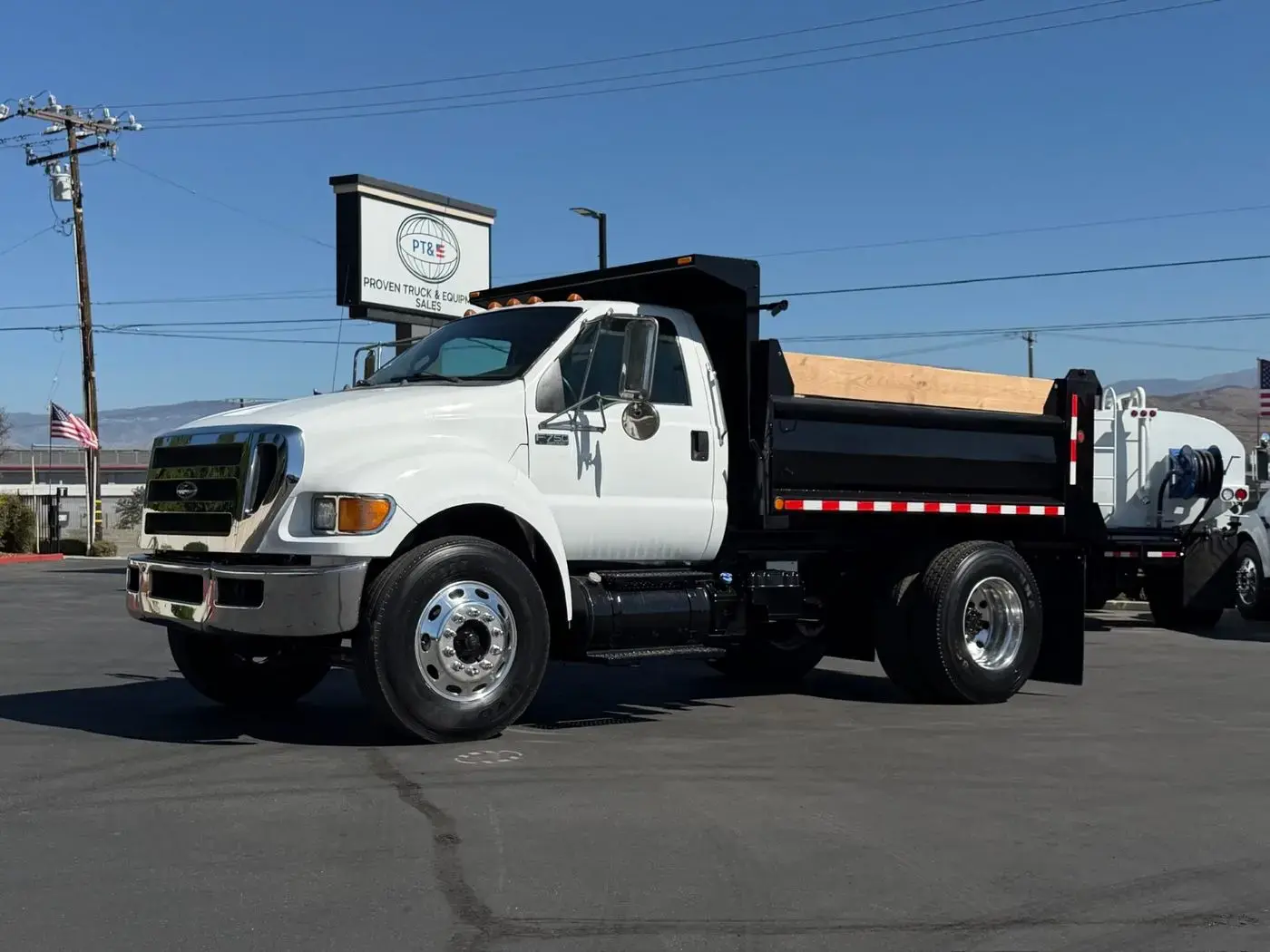Used 2013 FORD 48 INCH FORK ATTACHMENT, F750 Dump trucks California US | Lillo Machinery #1543390