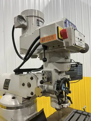 3 HP ACRA MODEL #AM-2V VERTICAL RAM TYPE KNEE MILL: STOCK #18823
