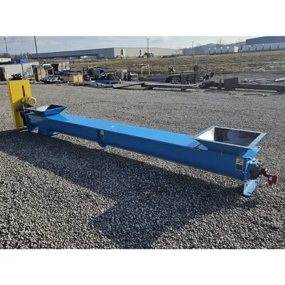 Used 12"dia. X 14' L Orthman Industrial Screw Auger Conveyor