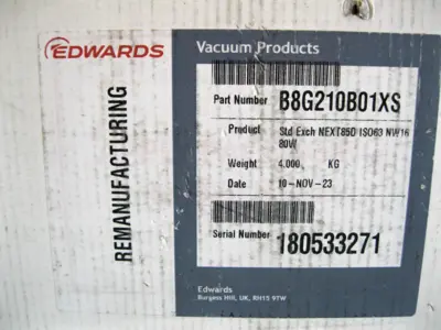 USED Edwards NEXT85D