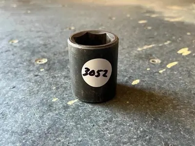 Bonney 1 1/8 USA Short Impact Socket 6pt. 1/2"Dr.  P3236