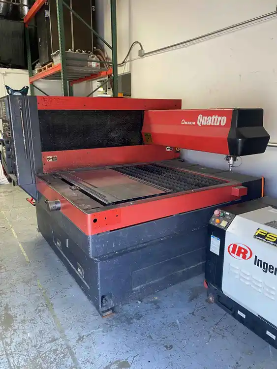 Used 2002 AMADA QUATTRO Laser Cutters California US | Revelation Machinery #403079