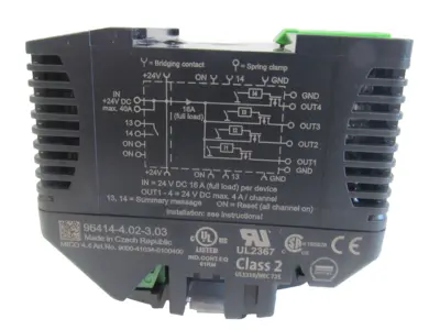 NEW MURR ELEKTRONIK 96414-4.02-3.03 CIRCUIT PROTECTOR 96414402303