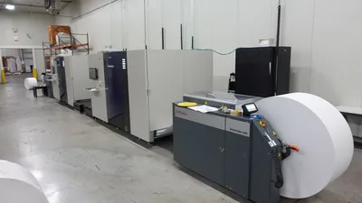 2023 SCREEN Truepress Jet520NX Digital Inkjet Web Press System Digital Presses | Machinery Solutions Group, Inc. (2)