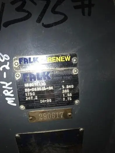 Falk Gear Reducer 300 Hp Ratio 5.040 (Rebuilt