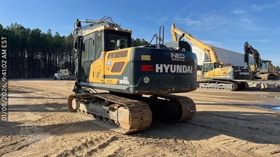 Used 2023 HYUNDAI HX160AL Crawler Excavators North Carolina US | National Equipment Dealers #1422295