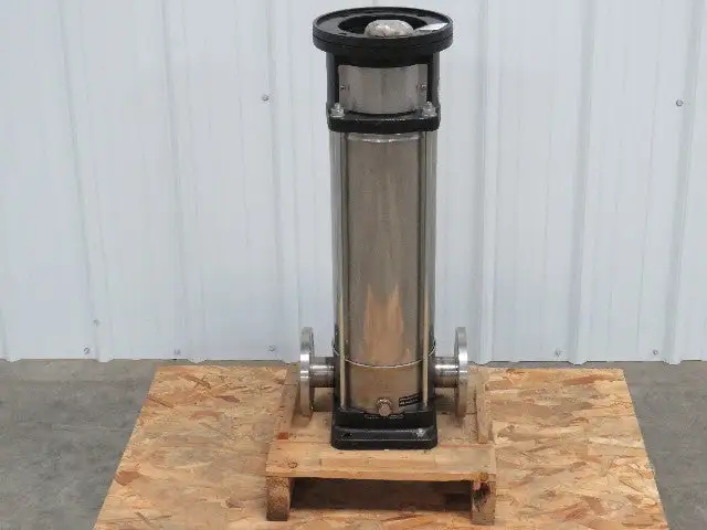 Flo Fab Ebara EVMU 16 10 Stainless Steel Vertical Multistage Pump 2"