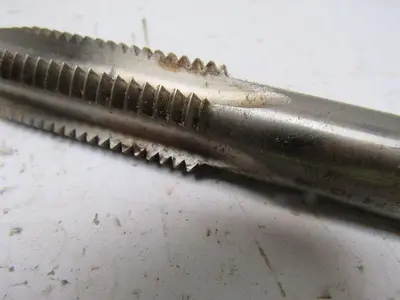Greenfield No.5303 7/8"-9 3pc 4 Flute Tap Set Plug Taper Bottom  HHS GH4