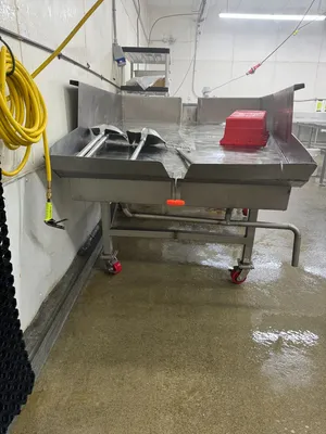 USED CUSTOM STAINLESS Inspection Table