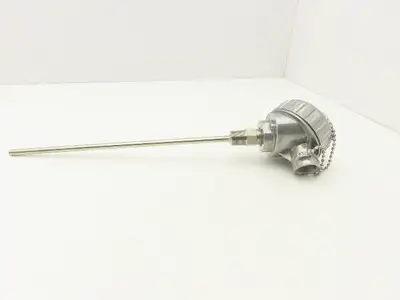 Lindberg/MPH Industries Temperature Transmitter Thermocouple 11.5" Probe 1/2"NPT