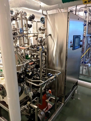Westfalia CSC 6-06-476 hydro-hermetic clarifier skid, 316L SS.