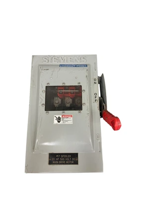 Used SIEMENS HNF362JW Disconnects Kentucky US | Industrial Parts R Us Inc. #911240