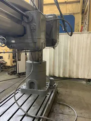 6' X 17" CARLTON MODEL #3-A RADIAL ARM DRILL: STOCK #22070