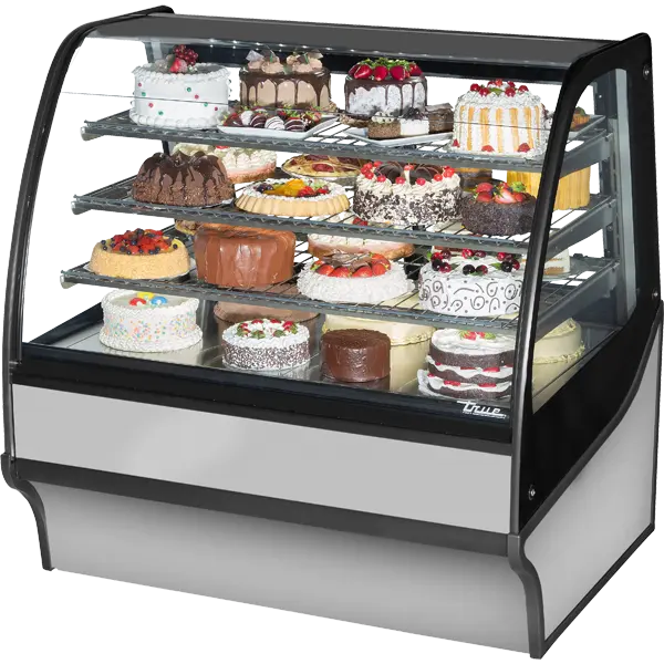 Used True TDM-R-48-GE/GE-S-S Display Refrigerators Illinois US | Falcon Restaurant Supply #1373857